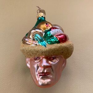 Festive Multicolor Holiday Polish Ornament.